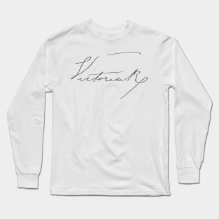 Queen Victoria Signature Long Sleeve T-Shirt